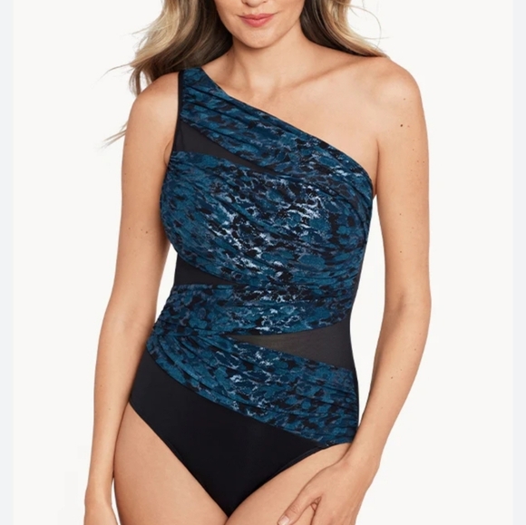 New!Miraclesuit Titania Jena One Piece Swimsuit - Picture 1 of 13